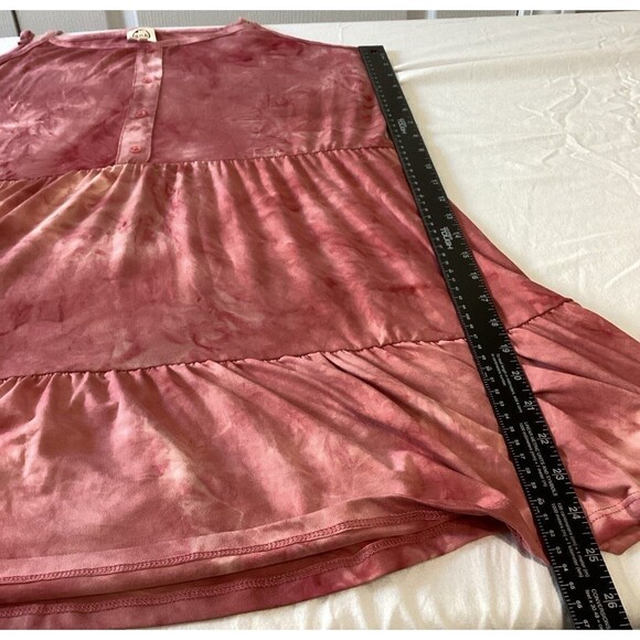 205 Collin’s Dress Women's Size XL Mauve Tie-Dyed Sleeveless Spaghetti Strap - Picture 7 of 8